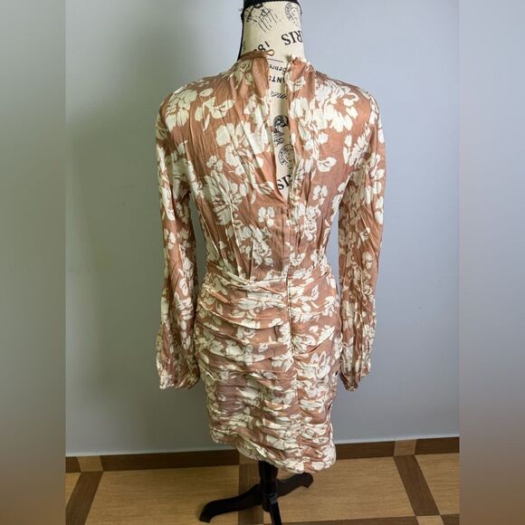 Keepsake the Label Rosa Mini Dress - Floral Clay NWT Size US 0-2 - Picture 8 of 14